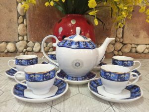 Bộ ấm chén quà tặng cao cấp mã BI-119