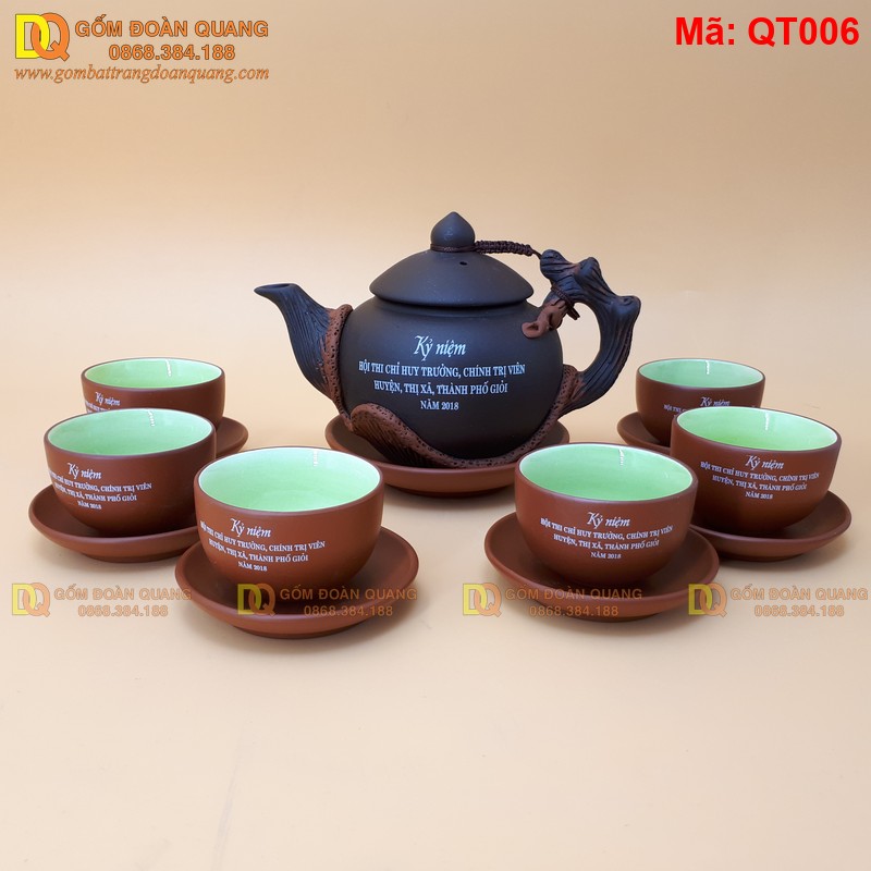 bộ ấm chén quà tặng