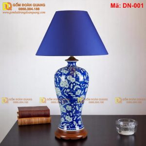 Đèn gốm để bàn phòng ngủ đẹp mã DN-001