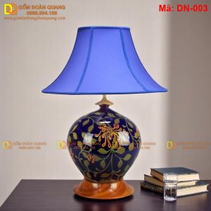 Đèn ngủ gốm sứ Bát Tràng mã DN-003