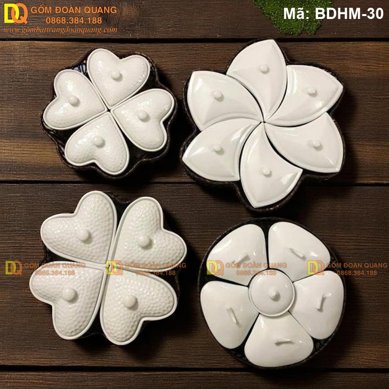 Khay đựng bánh mứt kẹo đẹp sang trọng mã BDHM-30 - Ảnh 6