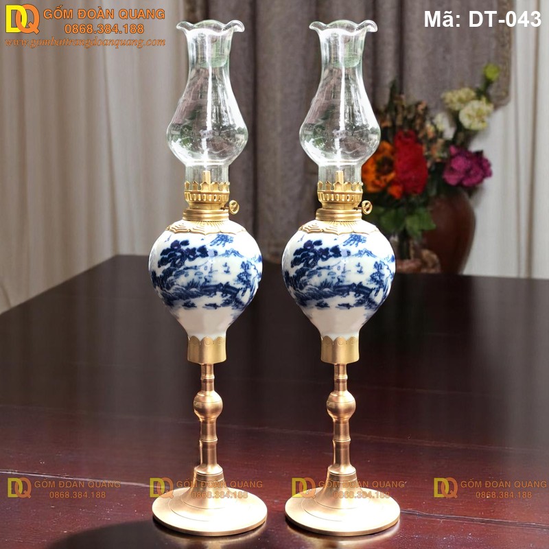 Mẫu đèn thờ cao cấp cho bàn thờ Phật và gia tiên mã DT-043 Mẫu đèn thờ cao cấp cho bàn thờ Phật và gia tiên mã DT-043