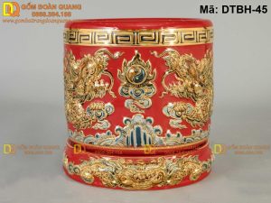 Bát hương mạ vàng siêu kỹ mã DTBH-45