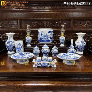 Bộ đồ thờ cơ bản 1 bát hương mã BDT-291TY