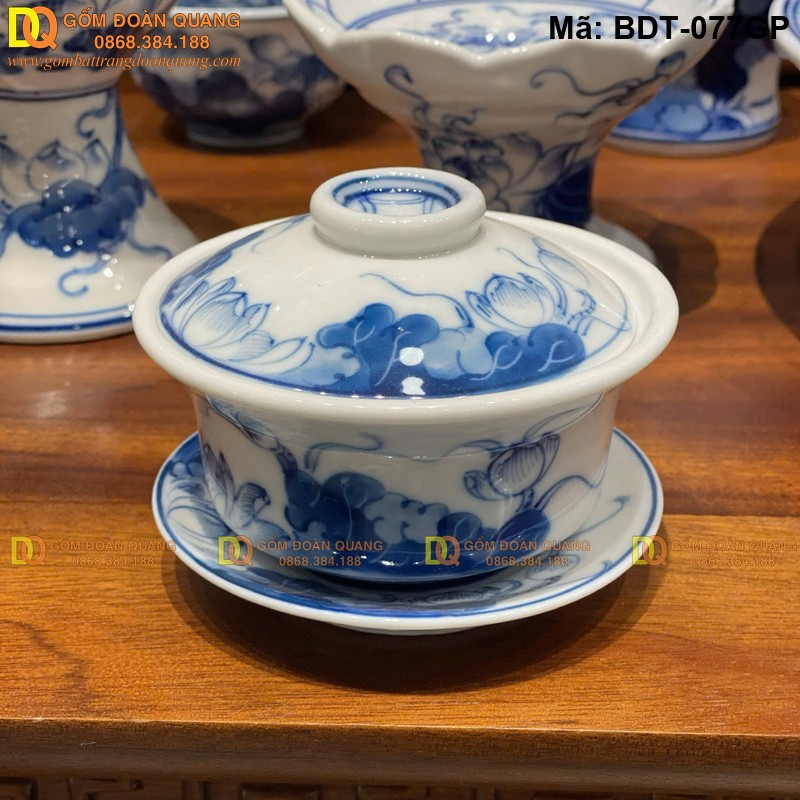Bộ đồ thờ đầy đủ trọn bộ đẹp mã BDT-077GP - Ảnh 2