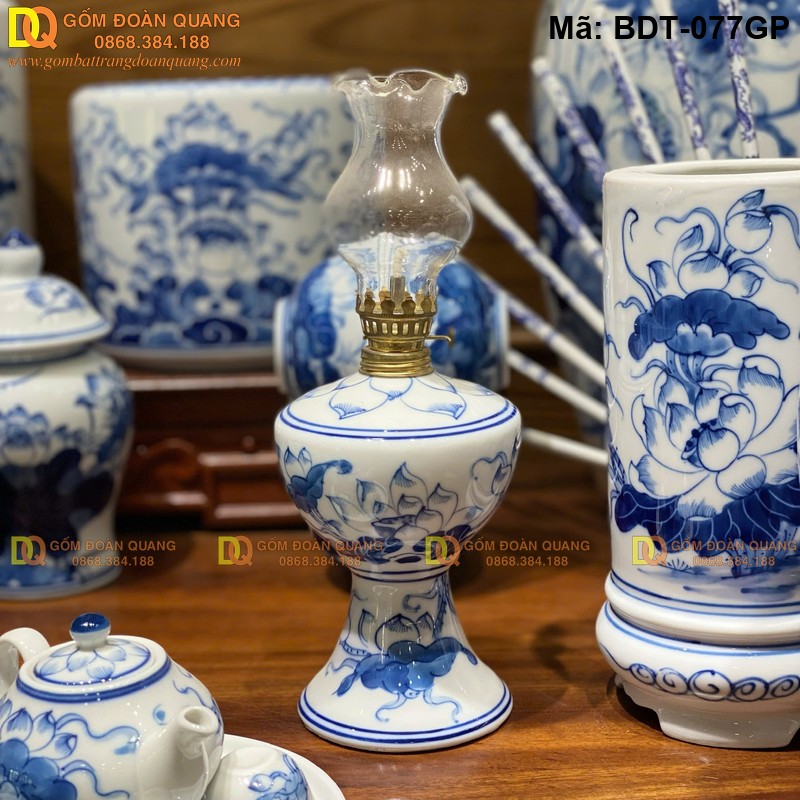 Bộ đồ thờ đầy đủ trọn bộ đẹp mã BDT-077GP - Ảnh 8