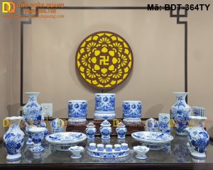 Đồ thờ bằng sứ đẹp, giá hợp lý mã BDT-364TY