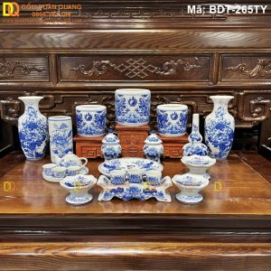 Đồ thờ Bát Tràng cao cấp chuẩn tâm linh mã BDT-265TY