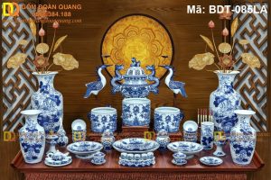 Đồ thờ Bát Tràng đẹp chuẩn tâm linh mã BDT-085LA