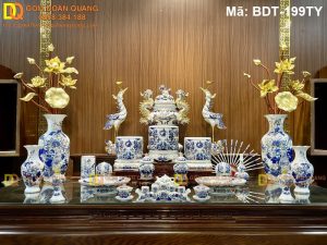 Đồ thờ cao cấp cho không gian linh thiêng đẳng cấp mã BDT-199TY