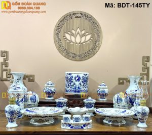 Đồ thờ cao cấp cho phòng thờ sang trọng mã BDT-145TY