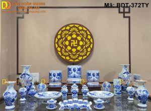 Đồ thờ cúng bằng sứ chất lượng cao mã BDT-372TY