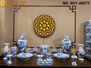 Đồ thờ cúng Bát Tràng chính hiệu mã BDT-460TY