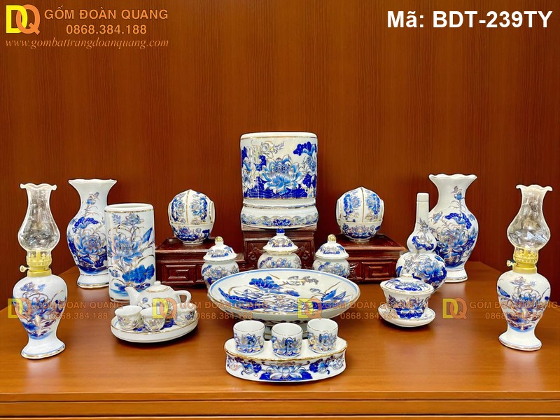 Đồ thờ cúng gia tiên chuẩn phong tục mã BDT-239TY - Ảnh 2