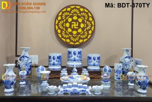 Đồ thờ cúng gia tiên đầy đủ mẫu mã mã BDT-370TY