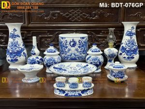 Đồ thờ cúng gia tiên đẹp chuẩn tâm linh mã BDT-076GP