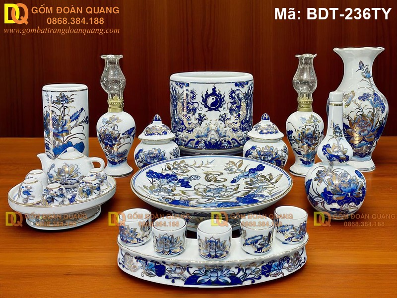 Đồ thờ gia tiên mang giá trị truyền thống mã BDT-236TY - Ảnh 2