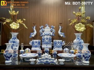 Mẫu đồ thờ Bát Tràng đẹp giá tốt mã BDT-397TY