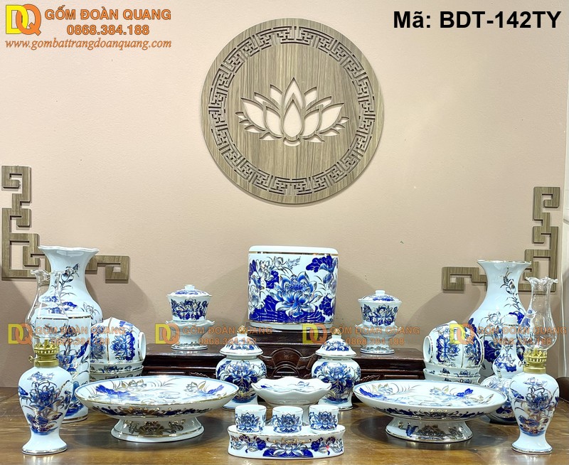 Mua đồ thờ cúng bằng sứ đẹp giá rẻ mã BDT-142TY