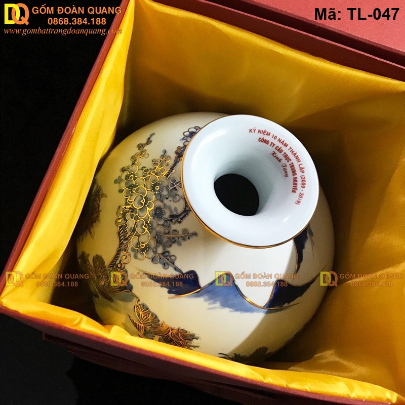 Bình hút lộc Bát Tràng Việt Nam mã TL-047 – Ảnh 2