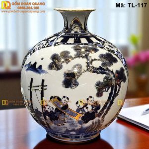 Bình hút lộc Bát Tràng Việt Nam mã TL-117
