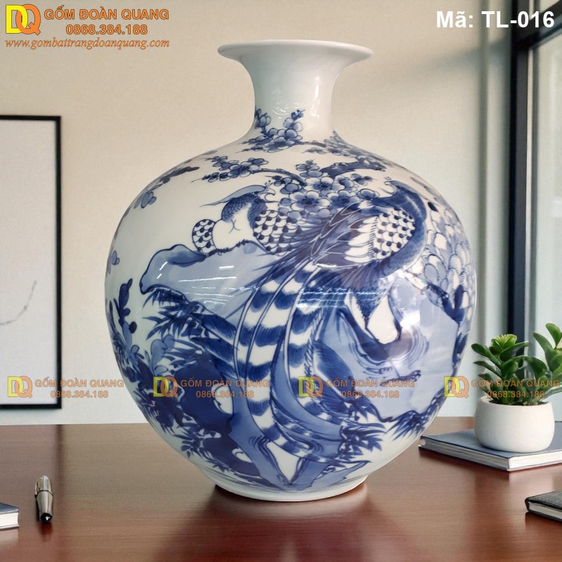 Bình hút lộc Bát Tràng Việt Nam mã TL016