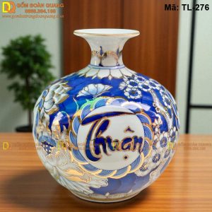 Bình hút lộc phong thủy 4 mặt Thuận Buồm Xuôi Gió mã TL-276