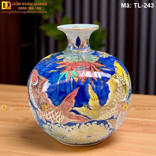 Bình hút tài lộc Vạn sự như ý cao 28cm mã TL-243 - Ảnh 2
