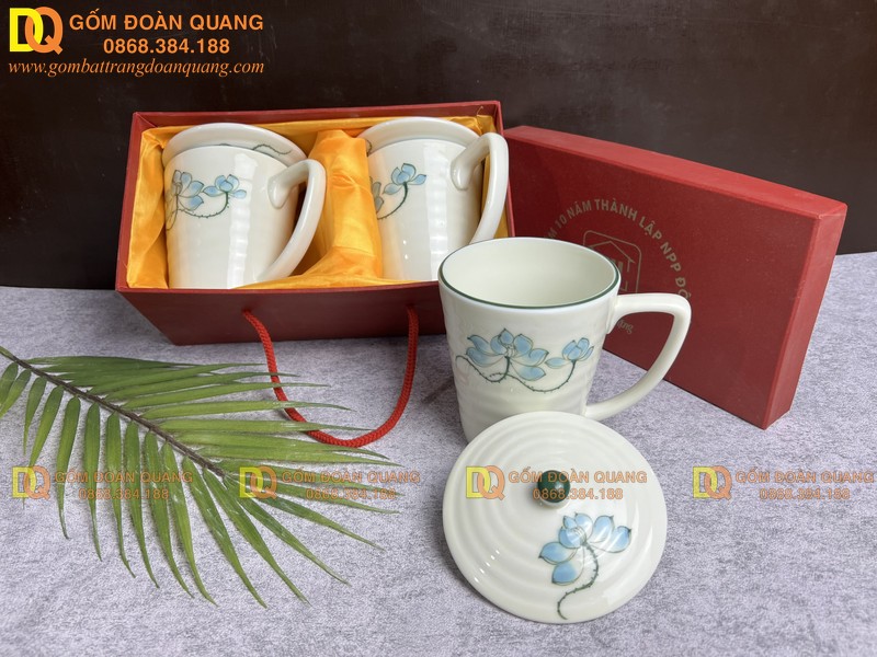 Cách chọn ly sứ Bát Tràng in logo làm quà tặng