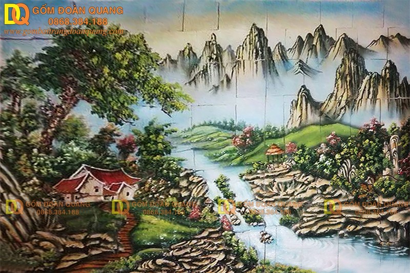 Màu sắc tranh phong thủy cho người mệnh Mộc