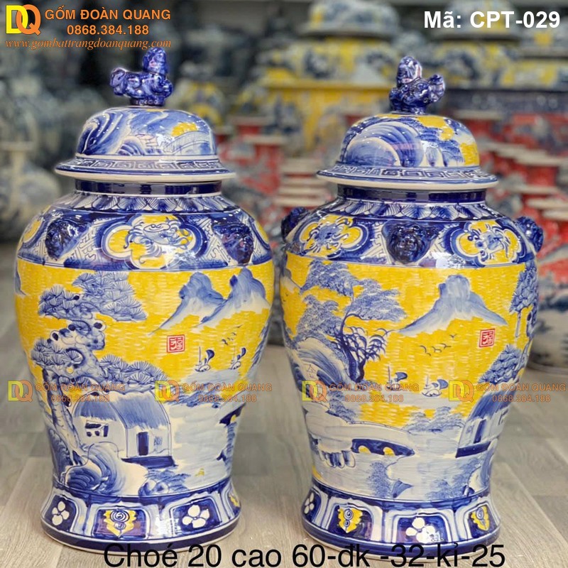 Chóe gốm sứ Bát Tràng mang những đặc tính vượt trội
