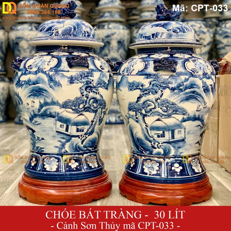 Phân biệt chóe sứ Bát Tràng và các loại chóe trên thị trường khác